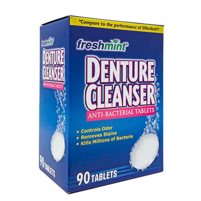 Picture of Freshmint denture cleanser tablets 90 ct.