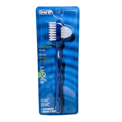 Picture of Oral B denture brush twin head