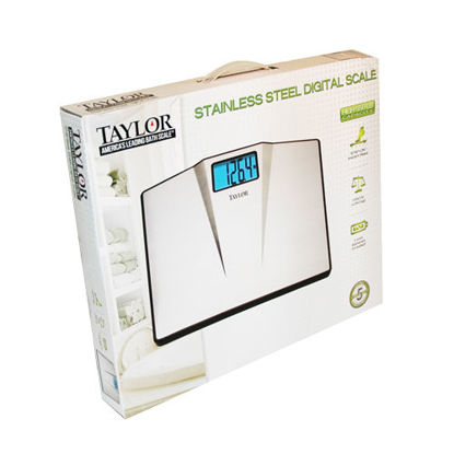 Picture of Stainless steel digital scale - maximum capacity 550 lbs.