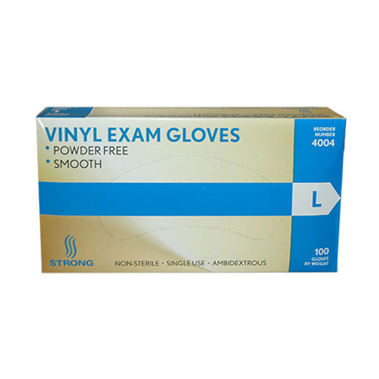 Picture of Vinyl gloves - size large - 100 ct.