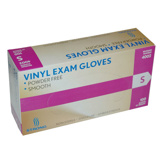 Picture of Vinyl gloves - size small - 100 ct.