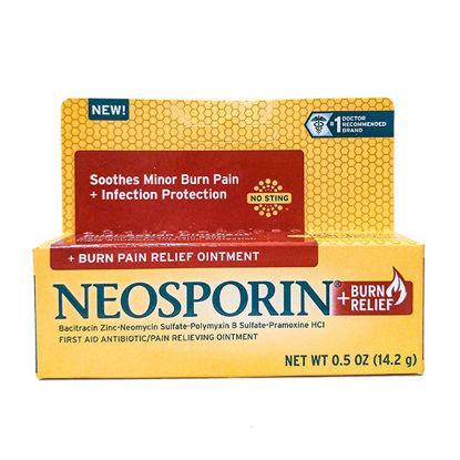 Picture of Neosporin burn relief ointment .5 oz.