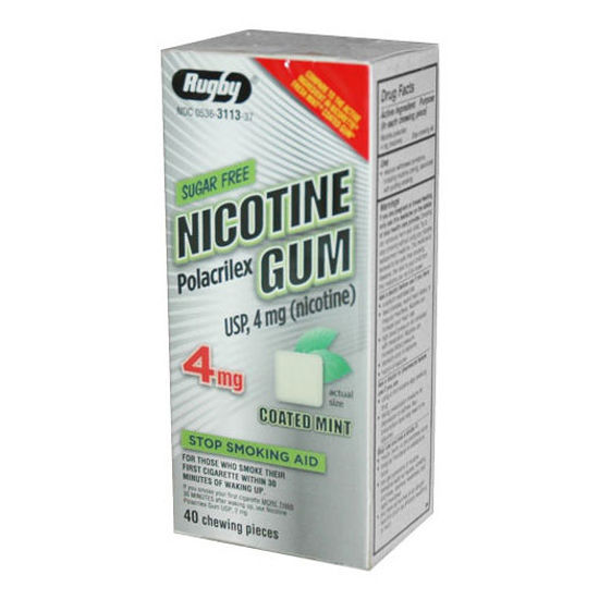 Picture of Nicotine gum 4mg - 40 ct.