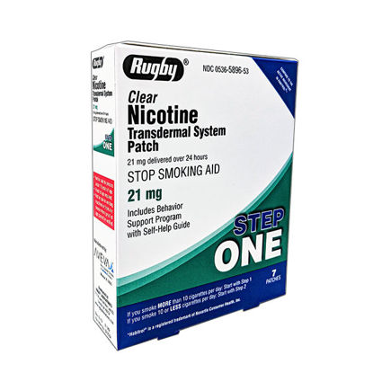Picture of Nicotine patch step 1 - 21mg - 7 ct.