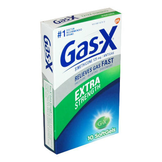Picture of Gas-x extra strength softgels 10 ct.