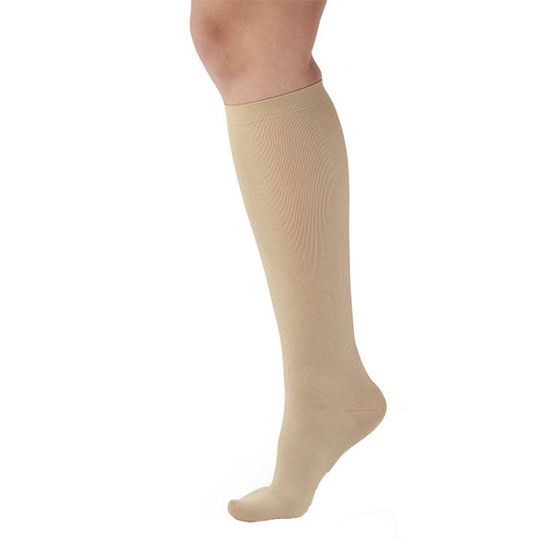Picture of Womens beige light support - extra large 15-20 mmhg