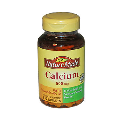 Picture of Calcium 500mg + D tablets 130 ct.