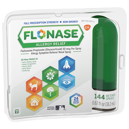 Picture of Flonase nasal spray for allergies 144/spray