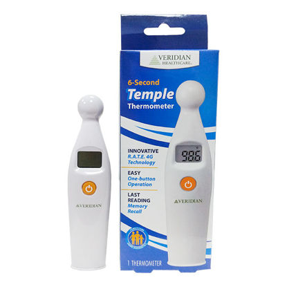 Picture of Hand held digital temple touch infrared probe thermometer