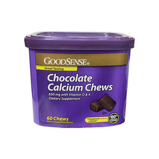 Picture of Chocolate Calcium Chews 60/Ct