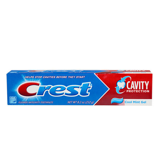 Picture of Crest Cavity Protection Cool Mint Gel Toothpaste 8.2 oz.