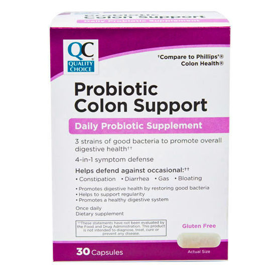Picture of Probiotic colon support capsules 30 ct.