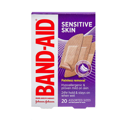 Picture of Band-Aid sensitive skin bandages 20 ct.